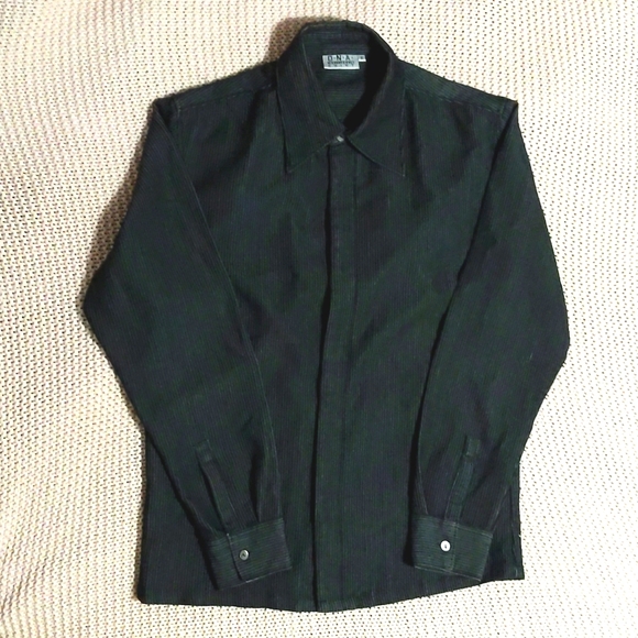 Other - PINSTRIPE BUTTON DOWN SHIRT